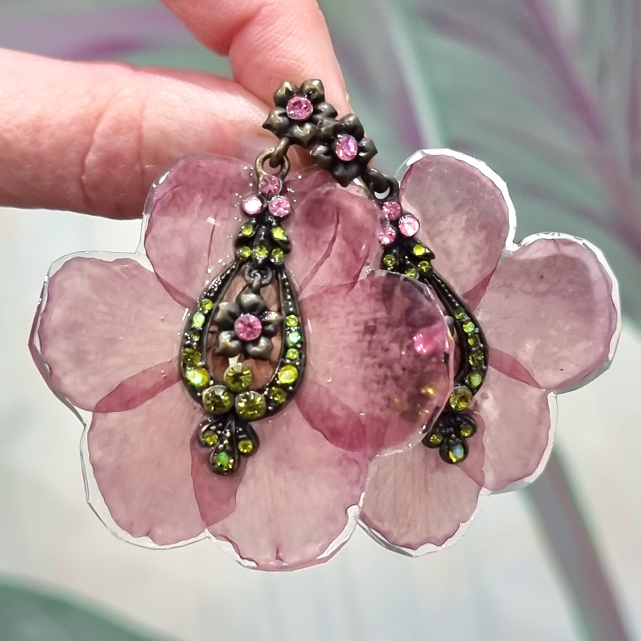 Fairy Garden Earrings 🧚‍♀️🌸🌸