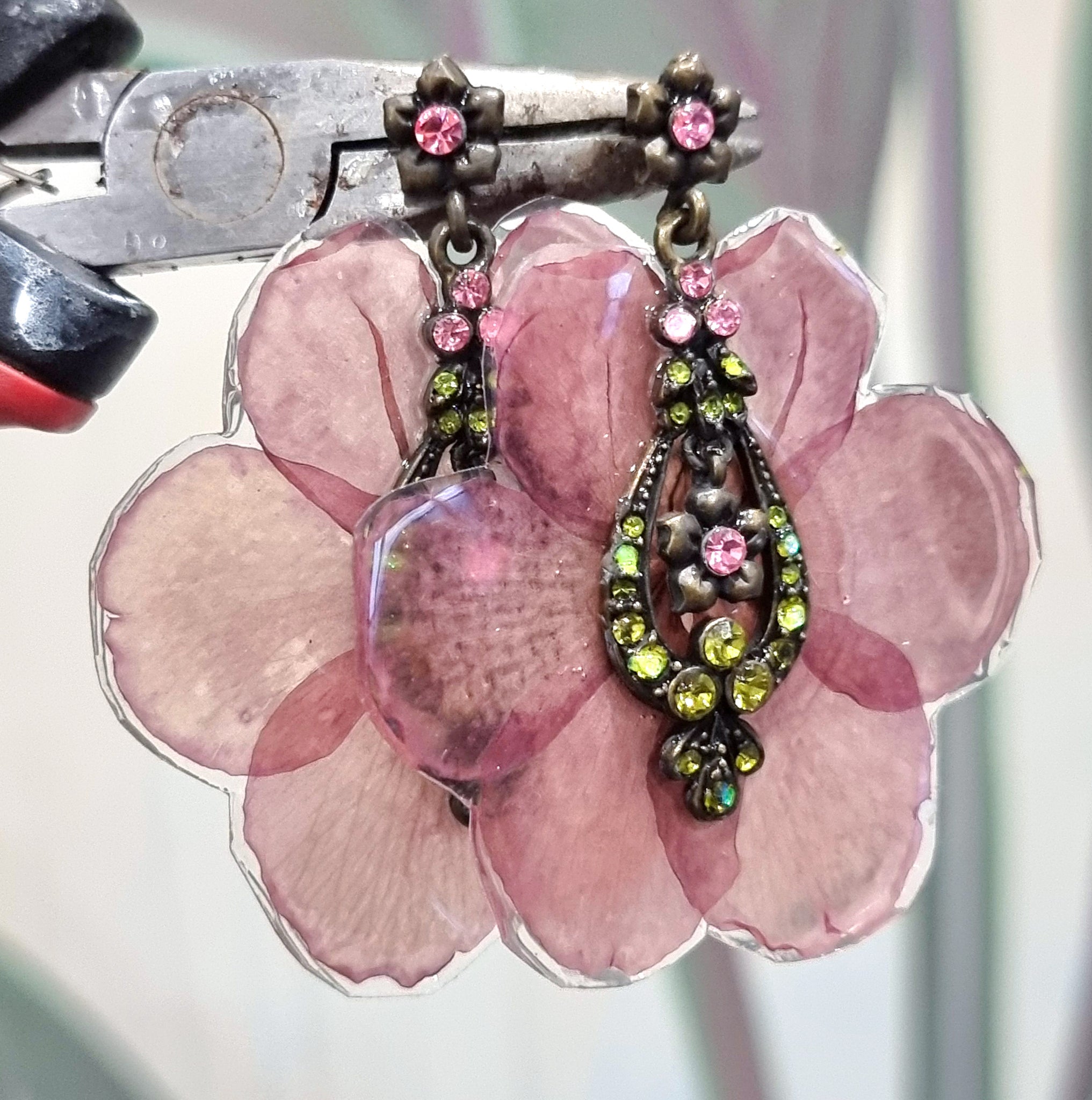 Fairy Garden Earrings 🧚‍♀️🌸🌸